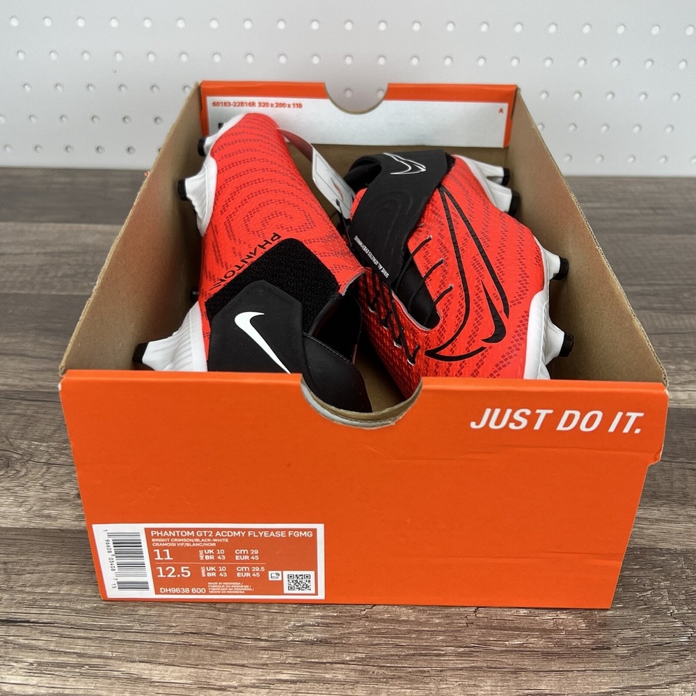 Nike Phantom GT2 Academy Flyease FG/MG Blast Pack DH9638-600 Men's Size 11 - Picture 11 of 12